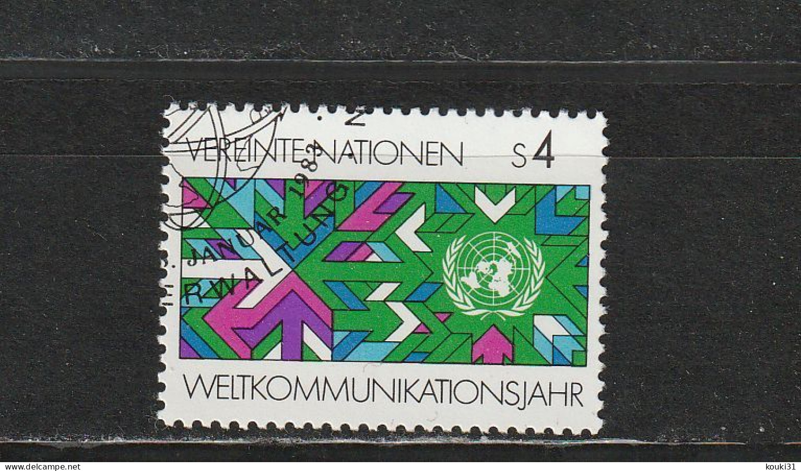 Nations Unies (Vienne) YT 29 Obl : Communications - 1983 - Used Stamps