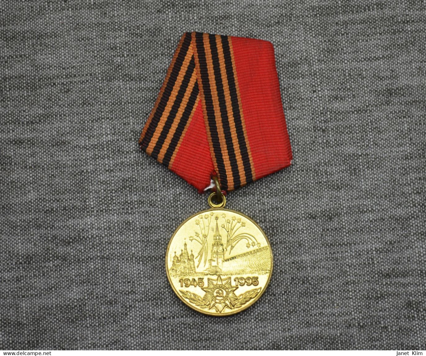Vintage-Medal USSR-50 Years Of Victory In World War II - Russland