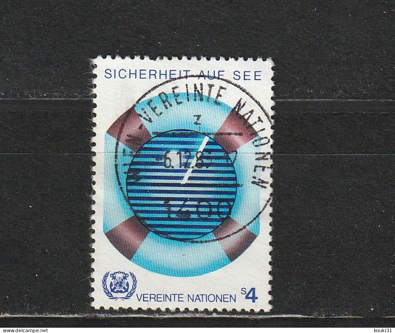 Nations Unies (Vienne) YT 30 Obl : Sécurité En Mer , Bouée - 1983 - Gebraucht