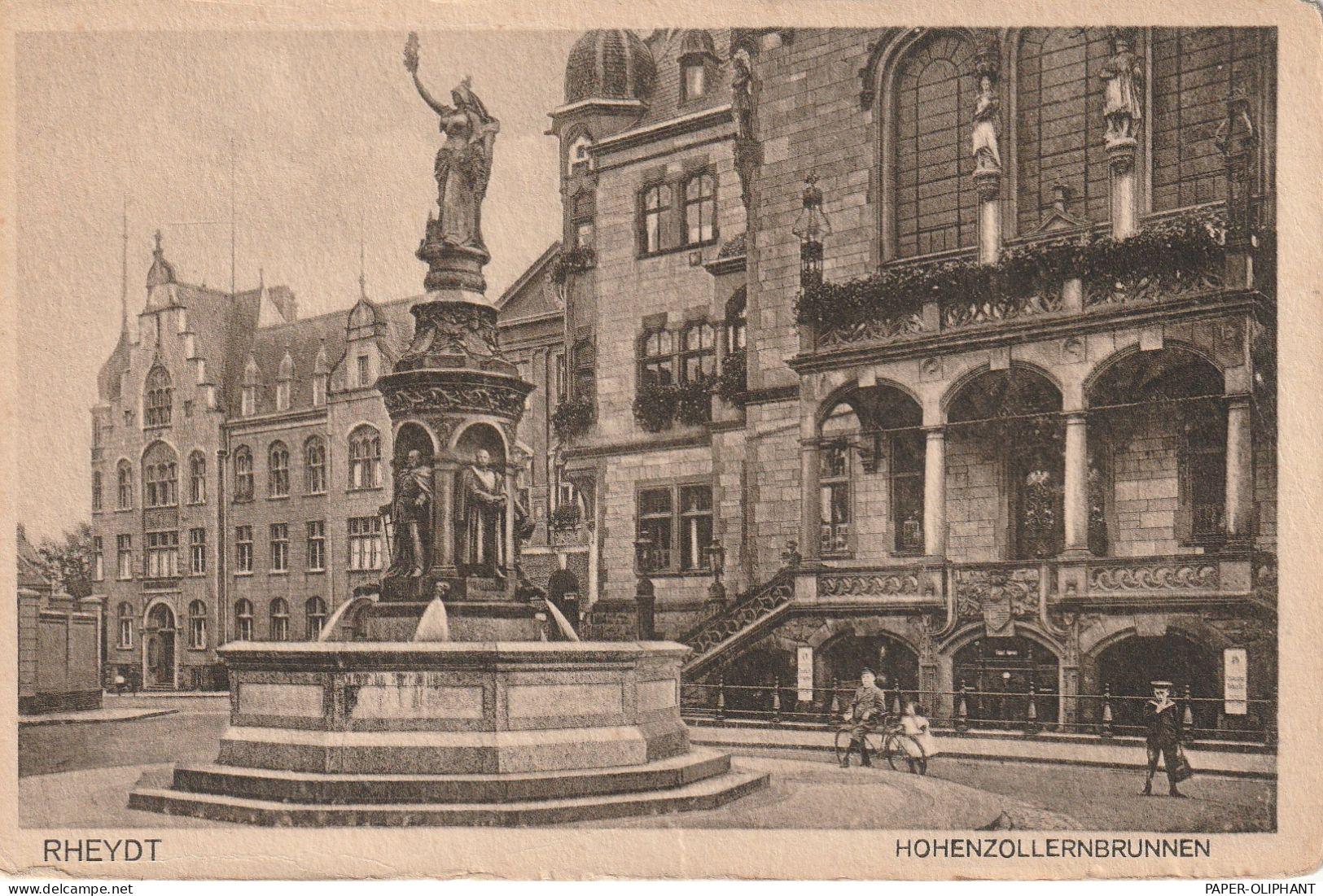 4050 MÖNCHENGLADBACH - RHEYDT, Hohenzollernbrunnen, Verlag Stengel - Moenchengladbach