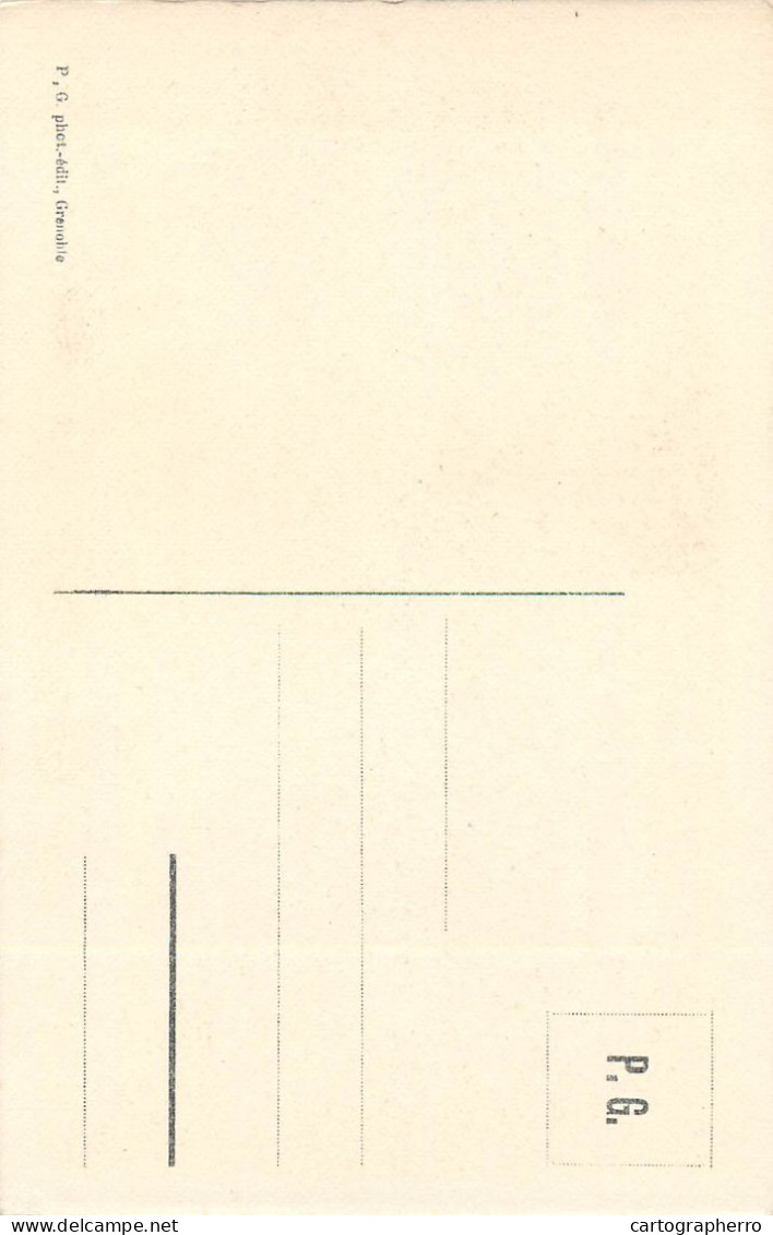 CPA France Dauphine Massif De Belledonne Cascade - Autres & Non Classés