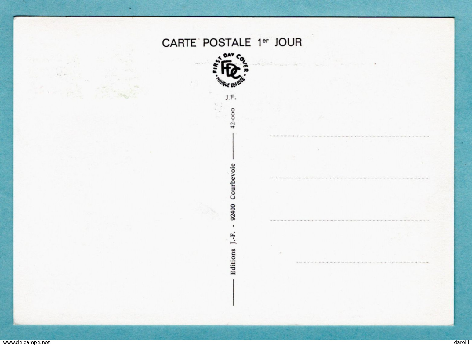 Carte Maximum 1977 - Sabine De Gandon 1977 - YT 1970 (0,80 F Vert) - 1972 (1 F Rouge) - 59 Lille - 1970-1979