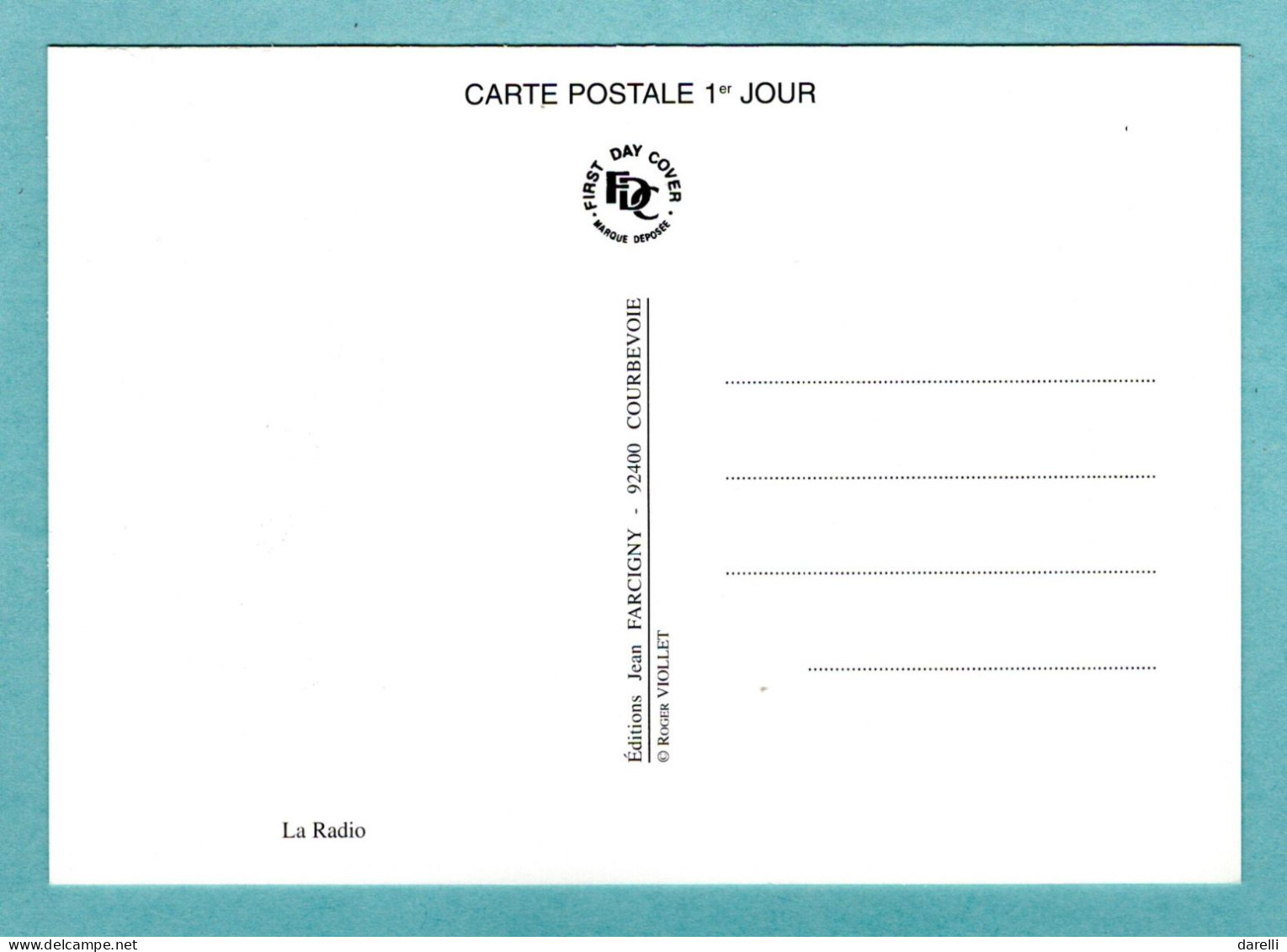 Carte Maximum 2001 - Le Siècle Au Fil Du Timbre - La Communication - La Radio - Salut Les Copains YT 3375 - 2000-2009