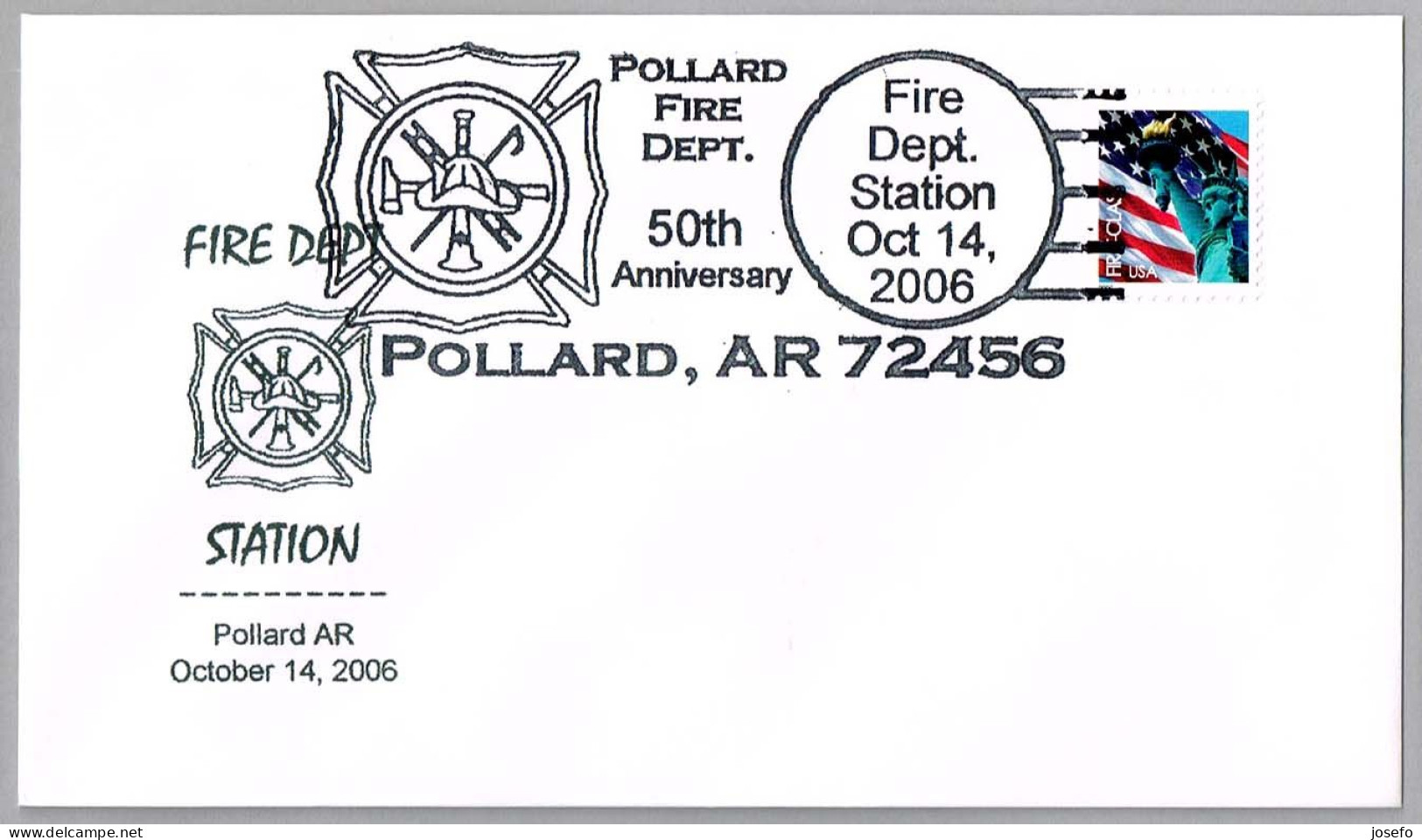 50 Anniv. POLLARD FIRE DEPARTMENT - Bomberos. Pollard AR 2006 - Feuerwehr