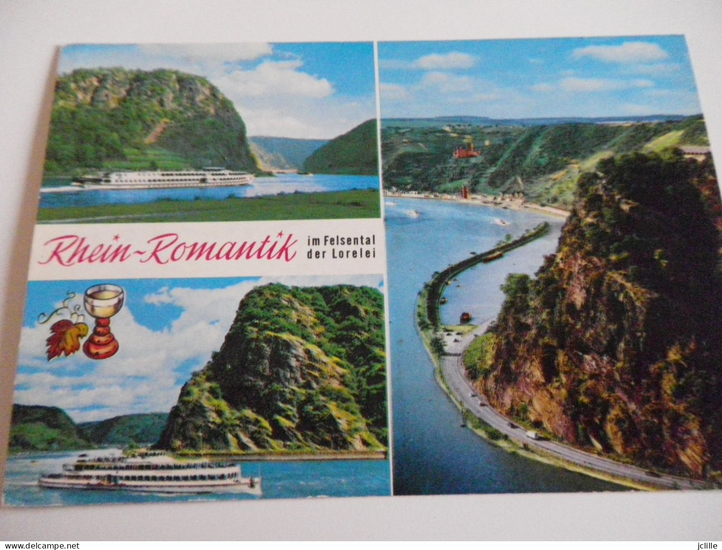 Lot De 3 Cp Cpa ALLEMAGNE - RHENANIE PALATINAT - LORELEY - Loreley