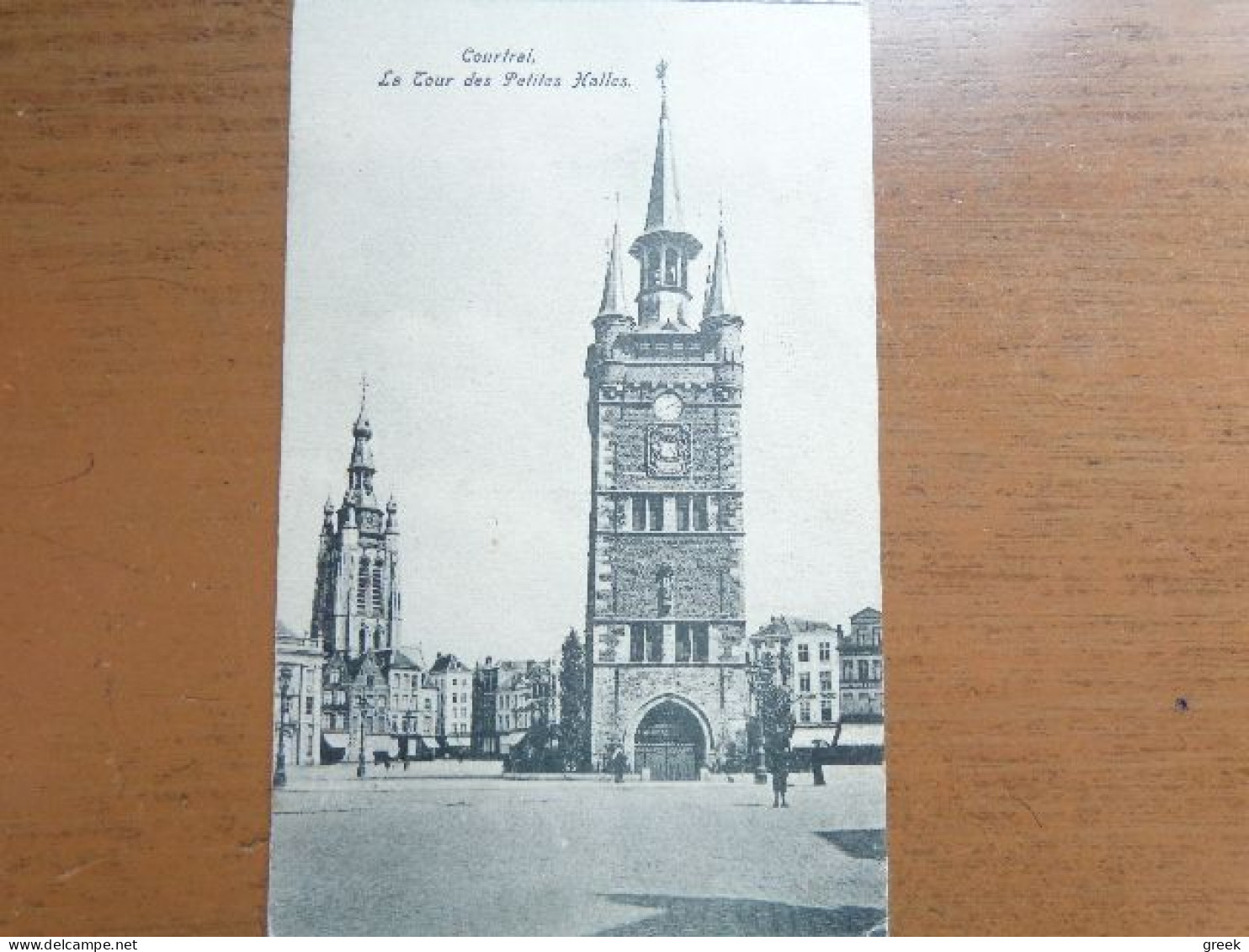 Kortrijk - Courtrai: La Tour Des Petites Halles --> Beschreven 1908 - Kortrijk