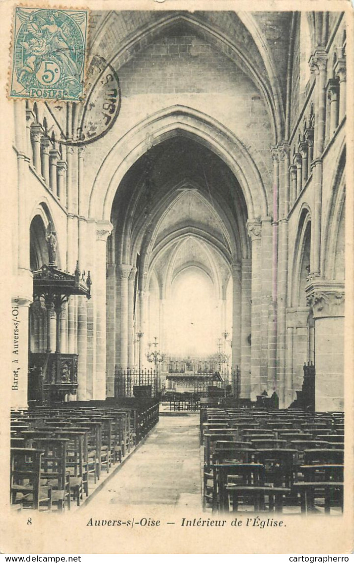 CPA France Anvers Oise Eglise - Autres & Non Classés