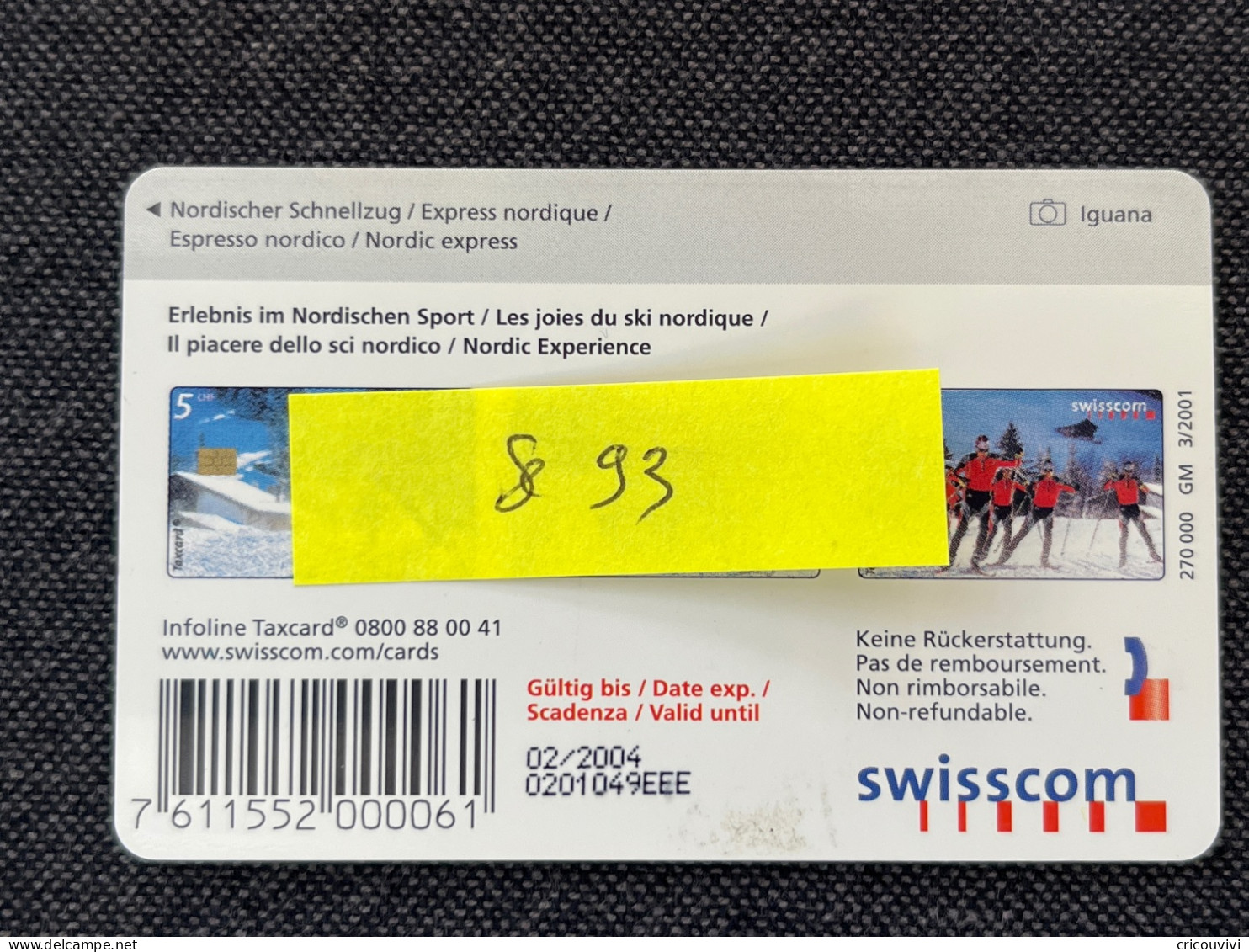 Se93 - Zwitserland