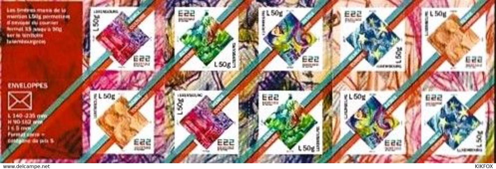 Luxembourg 2022  MH ,CARNET MI 2291 - 2295, Remixing Culture E22- Stamp Booklet L50g  , POSTFRISCH, NEUF - Postzegelboekjes
