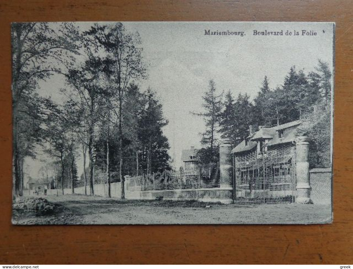 Mariembourg: Boulevard De La Folie --> Beschreven 1913 - Couvin