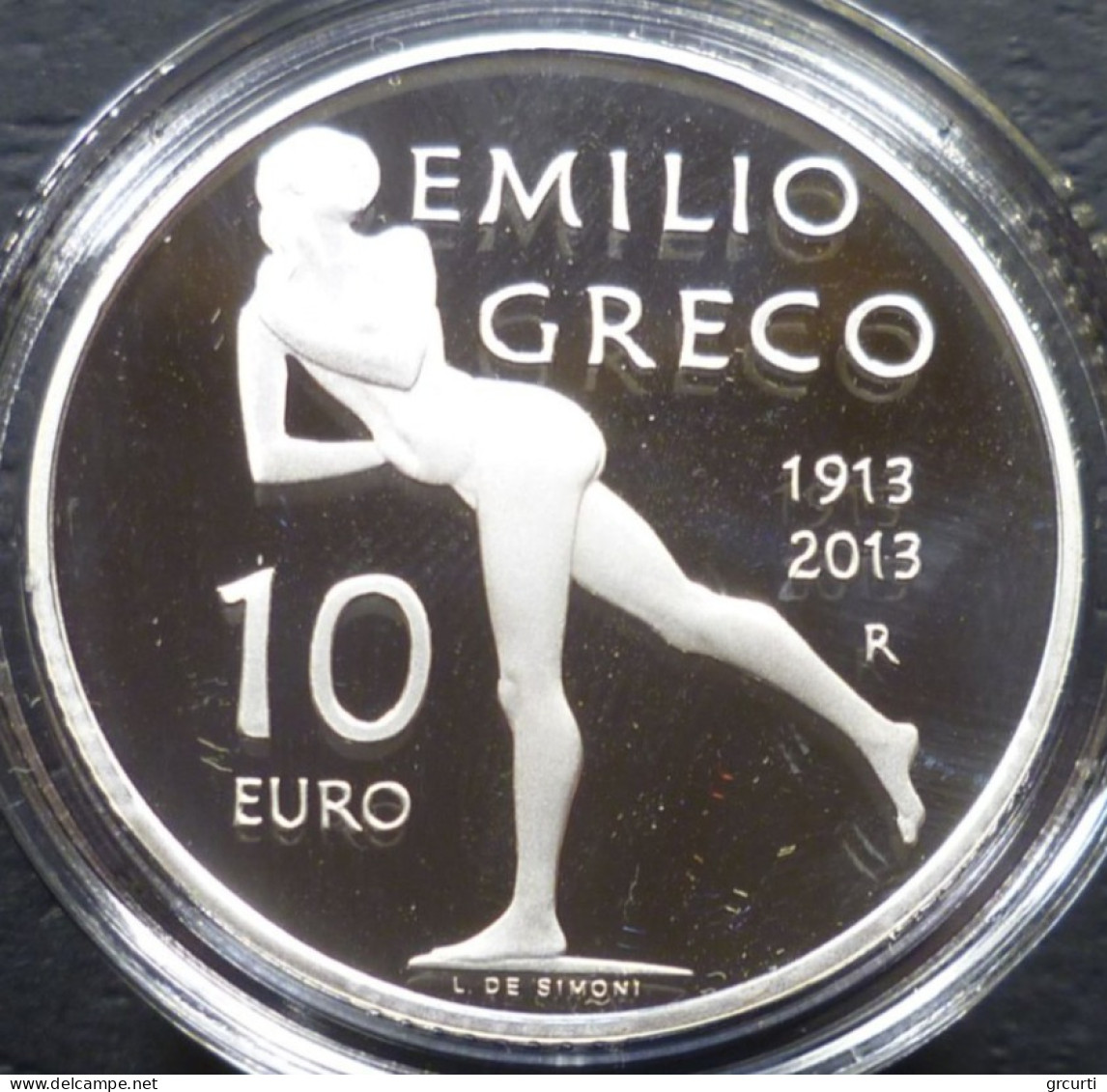 San Marino - 10 Euro 2013 - Emilio Greco - KM# 530 - San Marino