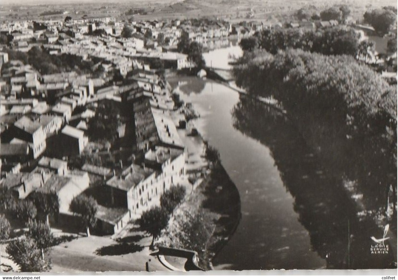 11 - Castelnaudary  -  Vue Aérienne  -  Vue Générale  Le Petit Bassin - Castelnaudary