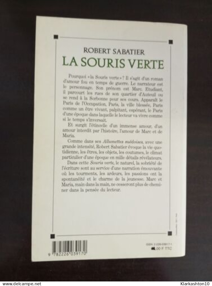 La Souris Verte - Other & Unclassified