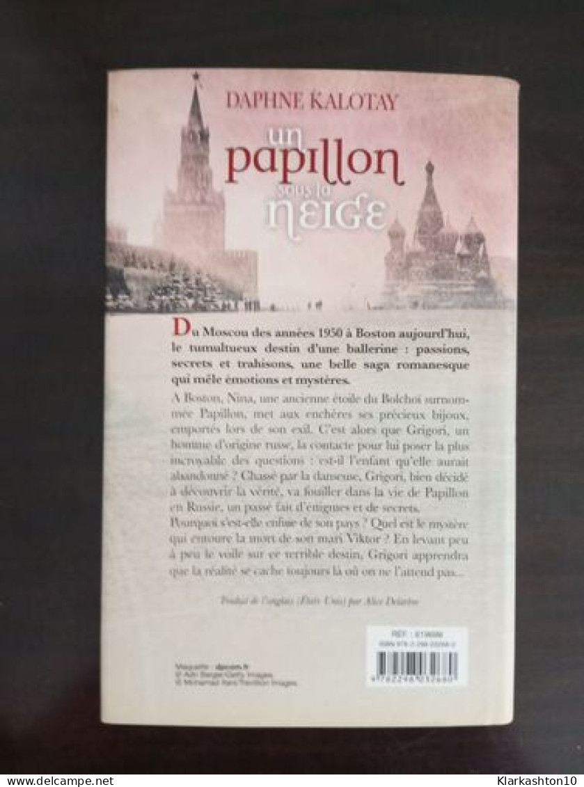 Un Papillon Sous La Neige - Other & Unclassified