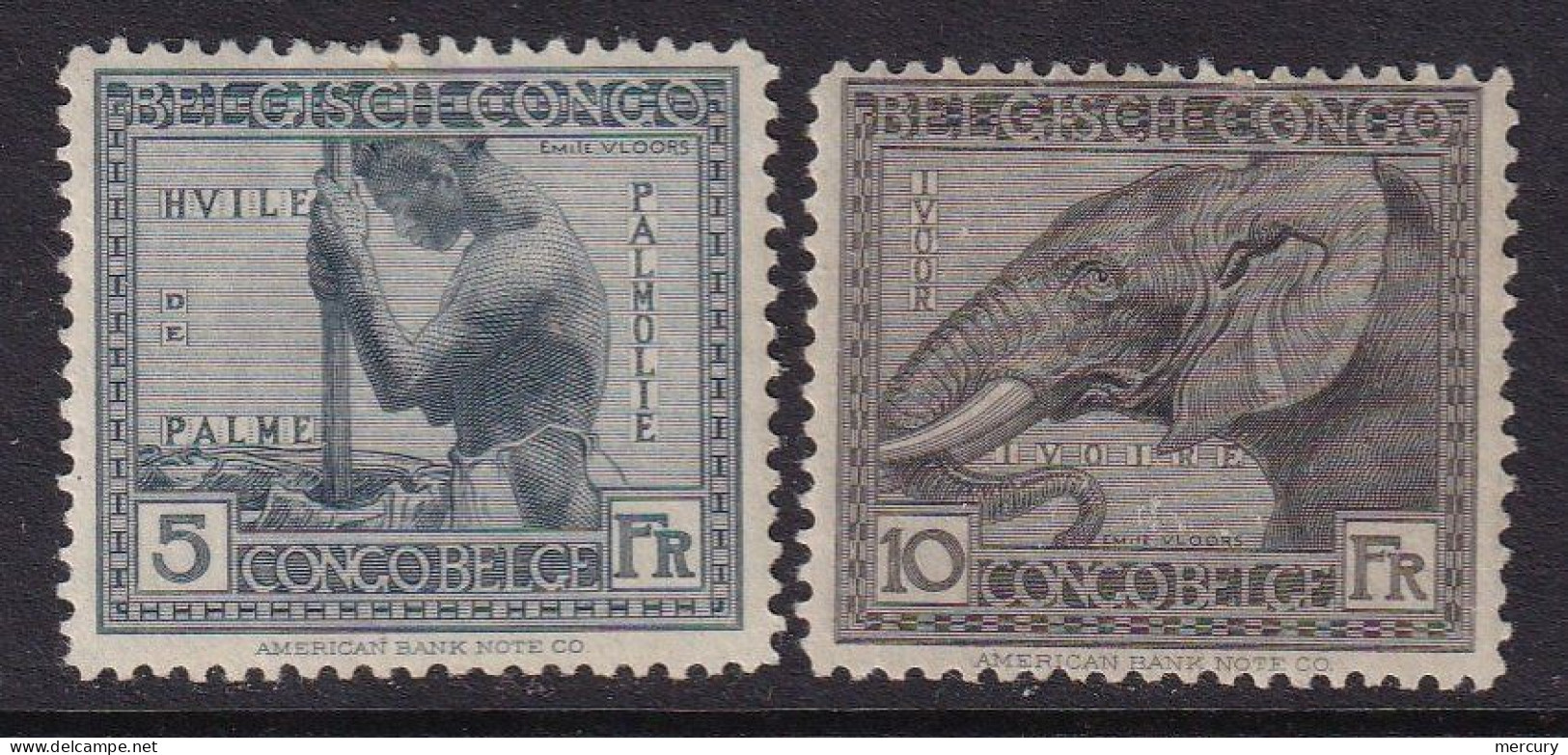 2 Valeurs De 1923 Dont Le 10 F. éléphant - Ongebruikt