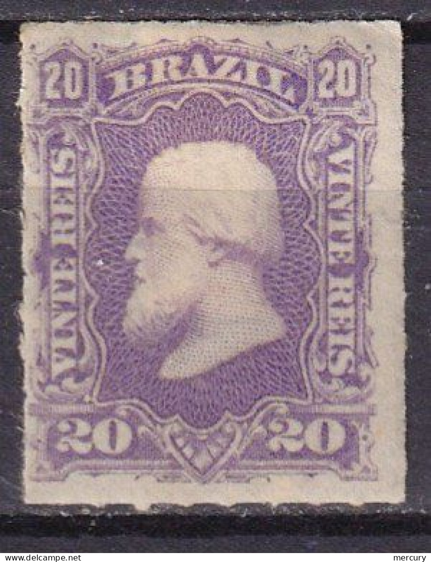 20 R. Violet Pedro II Neuf - Unused Stamps
