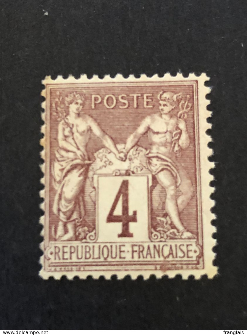 FRANCE Timbre 88 Neuf Sans Charnières, Cote 12 - 1876-1898 Sage (Tipo II)