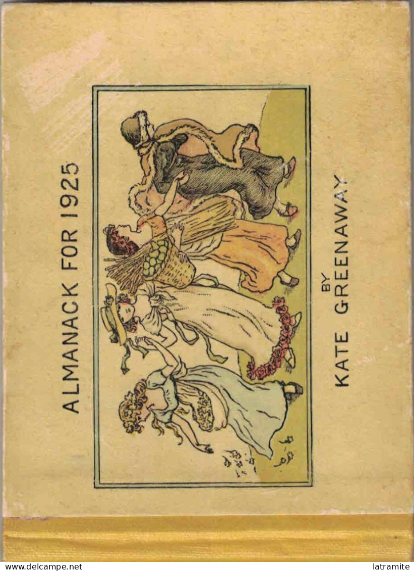 Calendarietto KATE GREENAWAY 1925 - Inglese - Klein Formaat: ...-1900