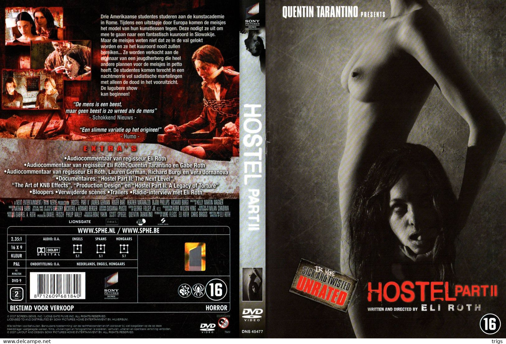 DVD - Hostel: Part II - Horreur