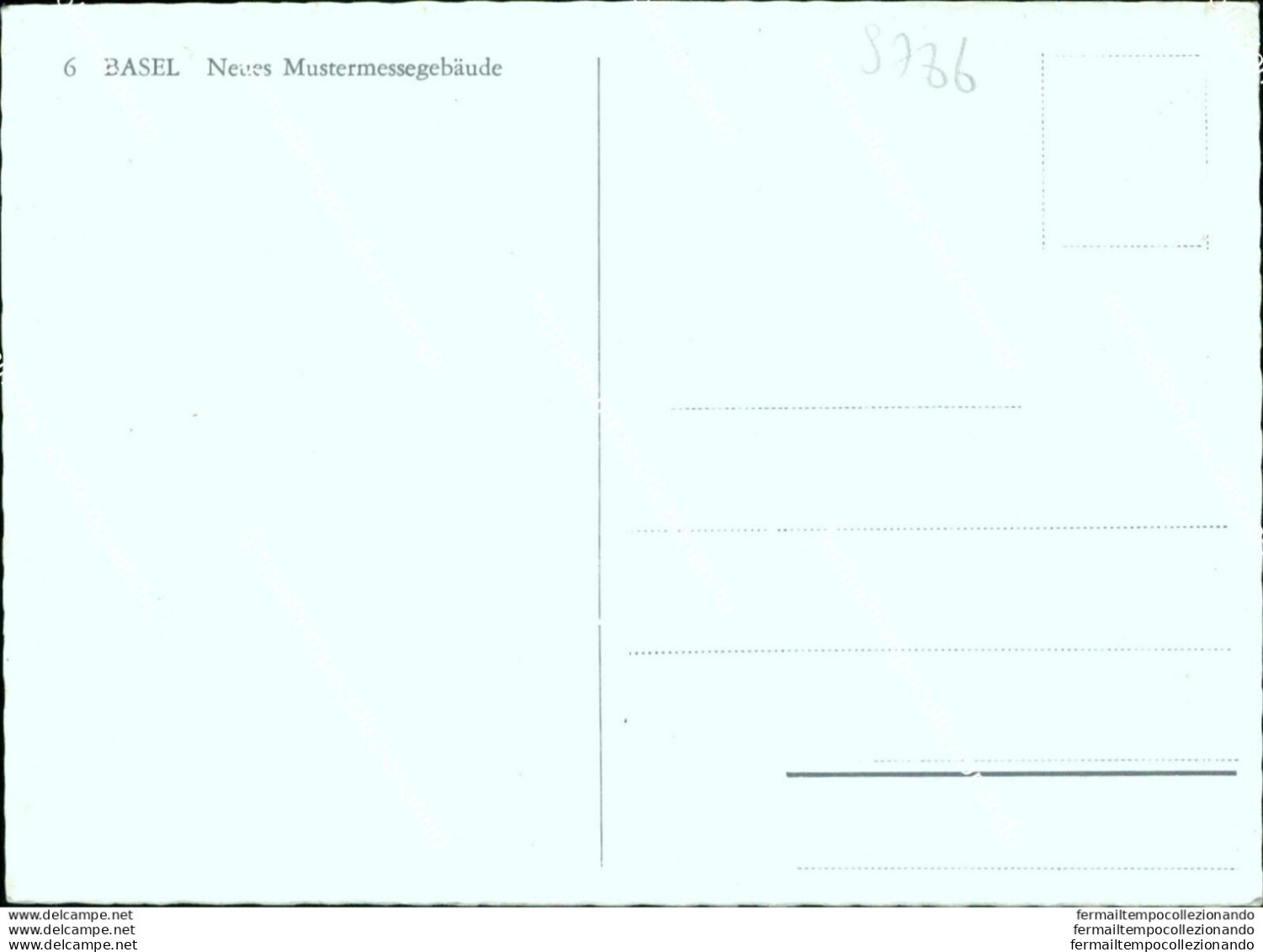 S786 Cartolina Basel Neues Mustermesegebaude Svizzera - Other & Unclassified