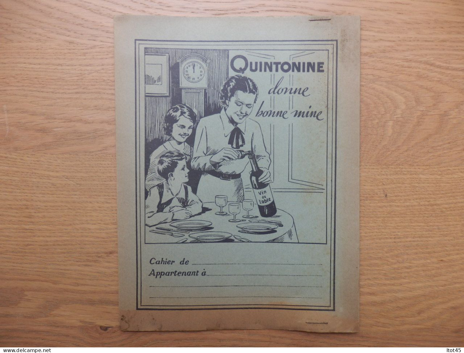 PROTEGE-CAHIER QUINTONINE DONNE BONNE MINE - Book Covers