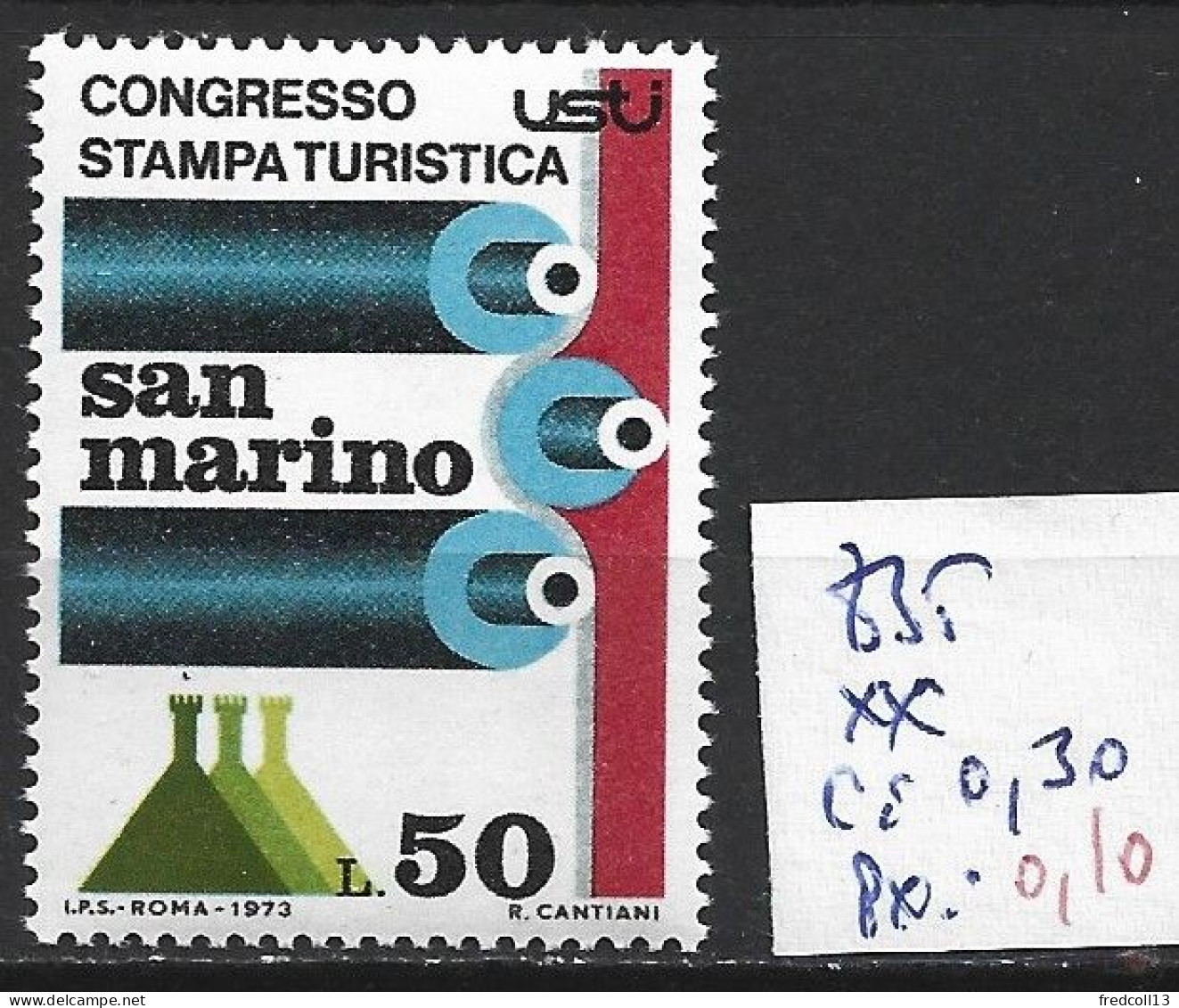 SAINT-MARIN 835 ** Côte 0.30 € - Unused Stamps