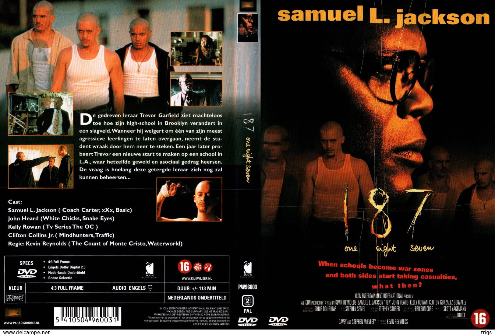 DVD - 187 - Politie & Thriller
