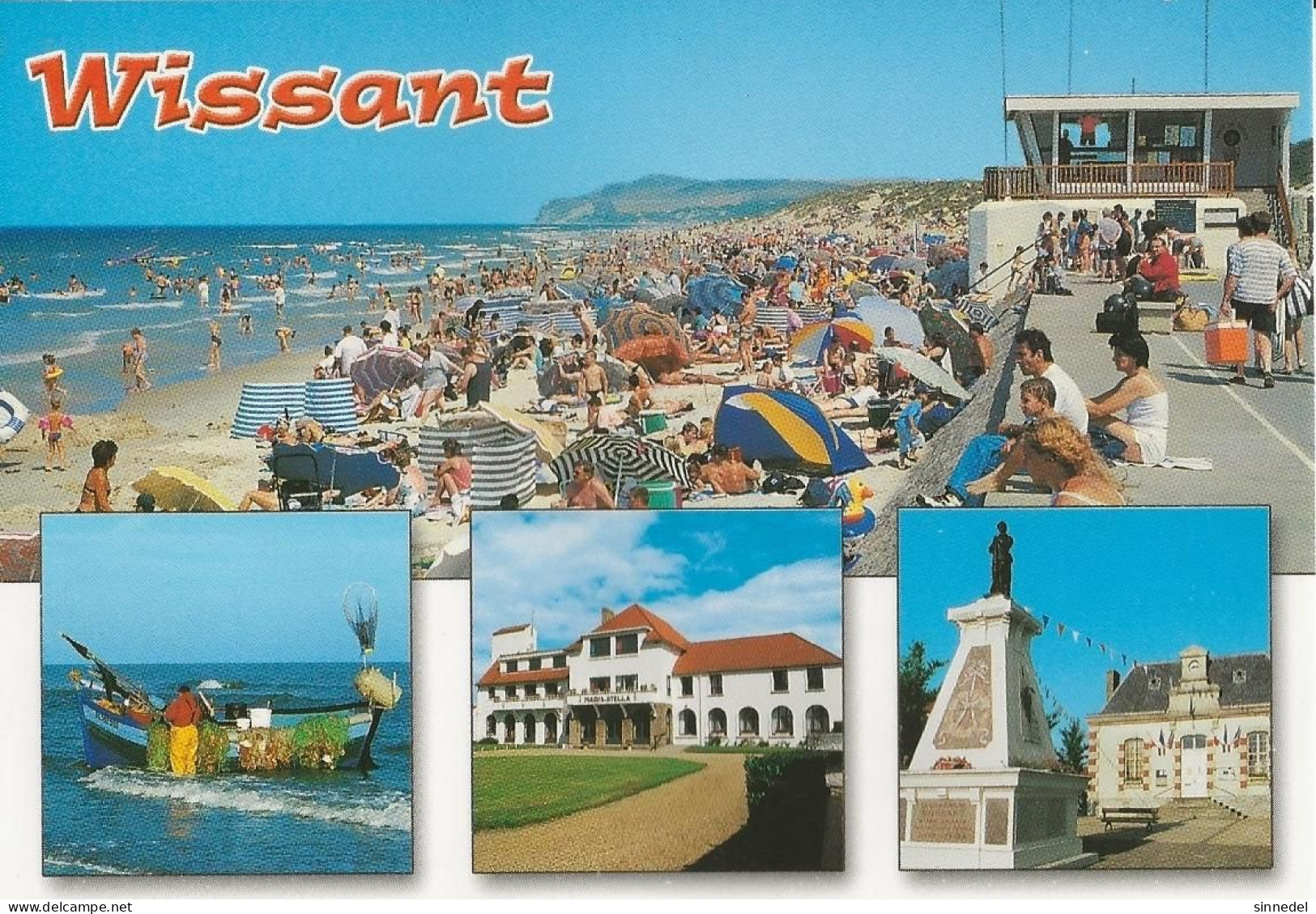 WISSANT PAS DE CALAIS  CARTE A CIRCULER VOIR SCAN POUR ETAT - Wissant