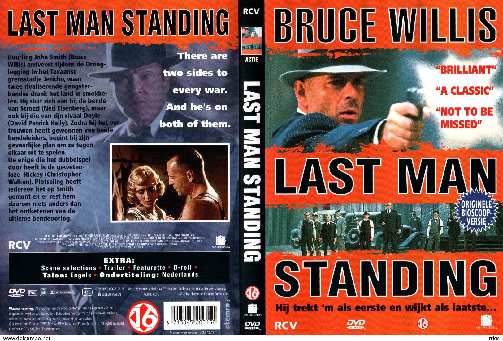 DVD - Last Man Standing - Actie, Avontuur