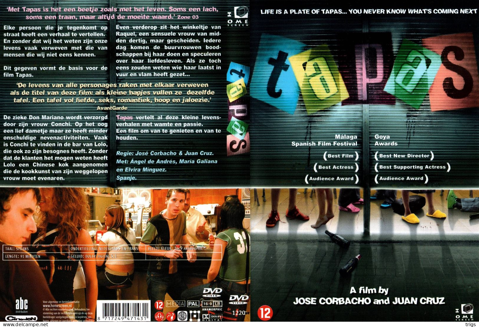DVD - Tapas - Commedia