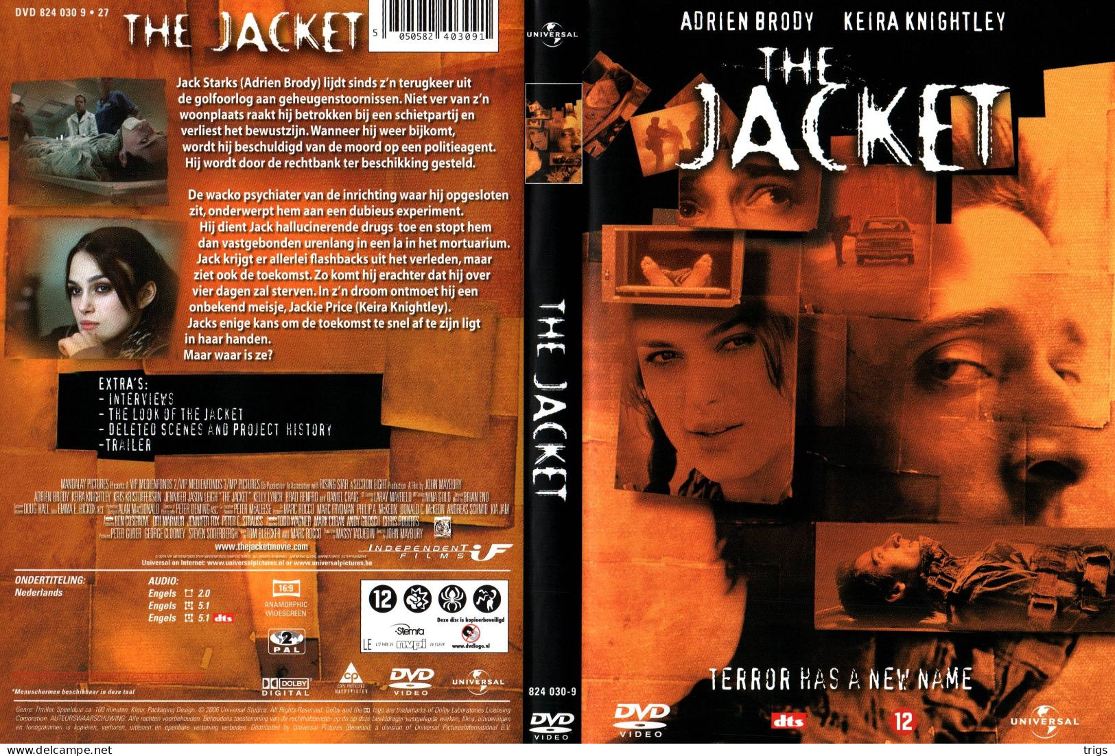 DVD - The Jacket - Dramma