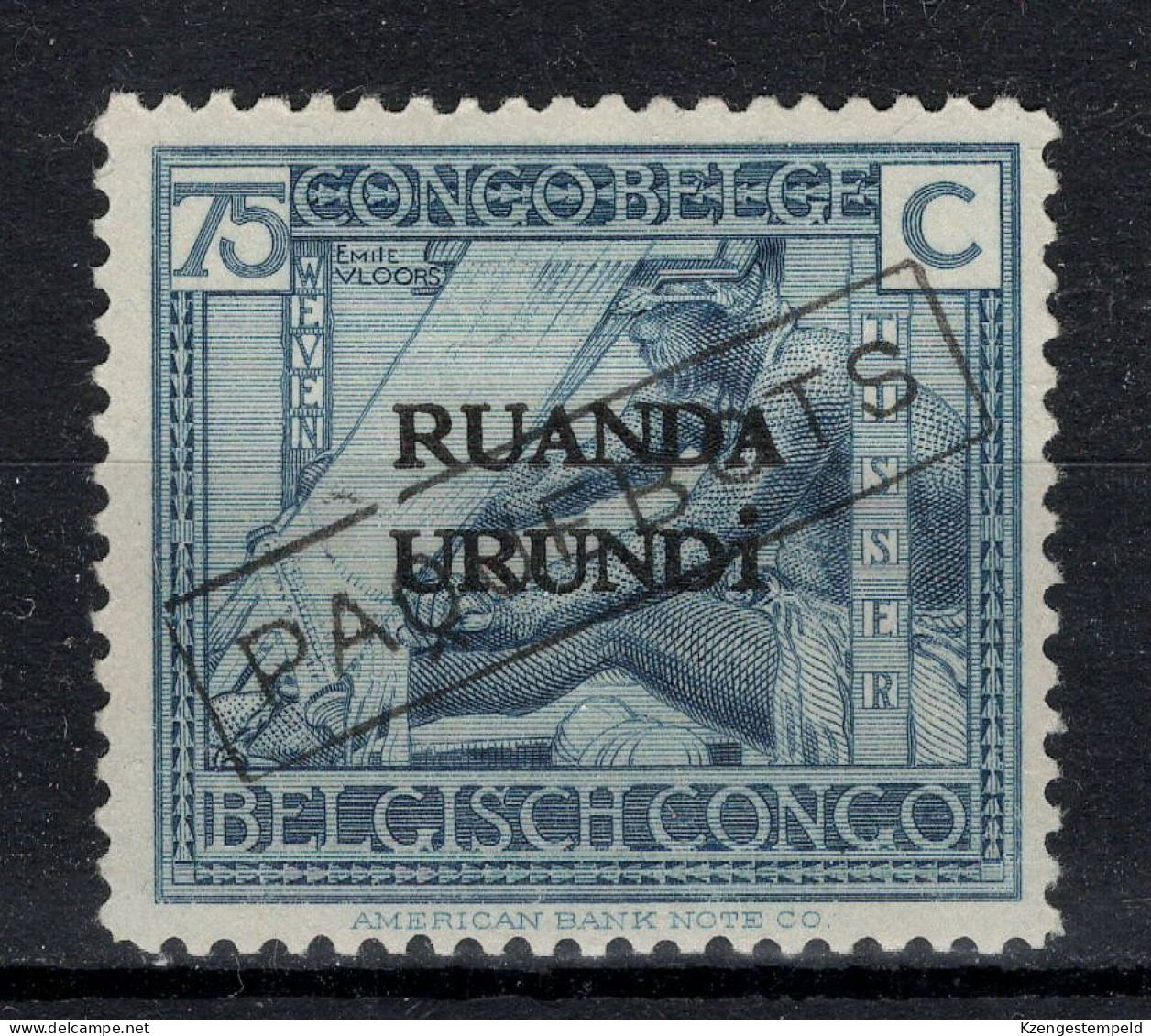 Ruanda-Urundi: Cob 69 "PAQUEBOTS"  Postfris * Mh - Unused Stamps