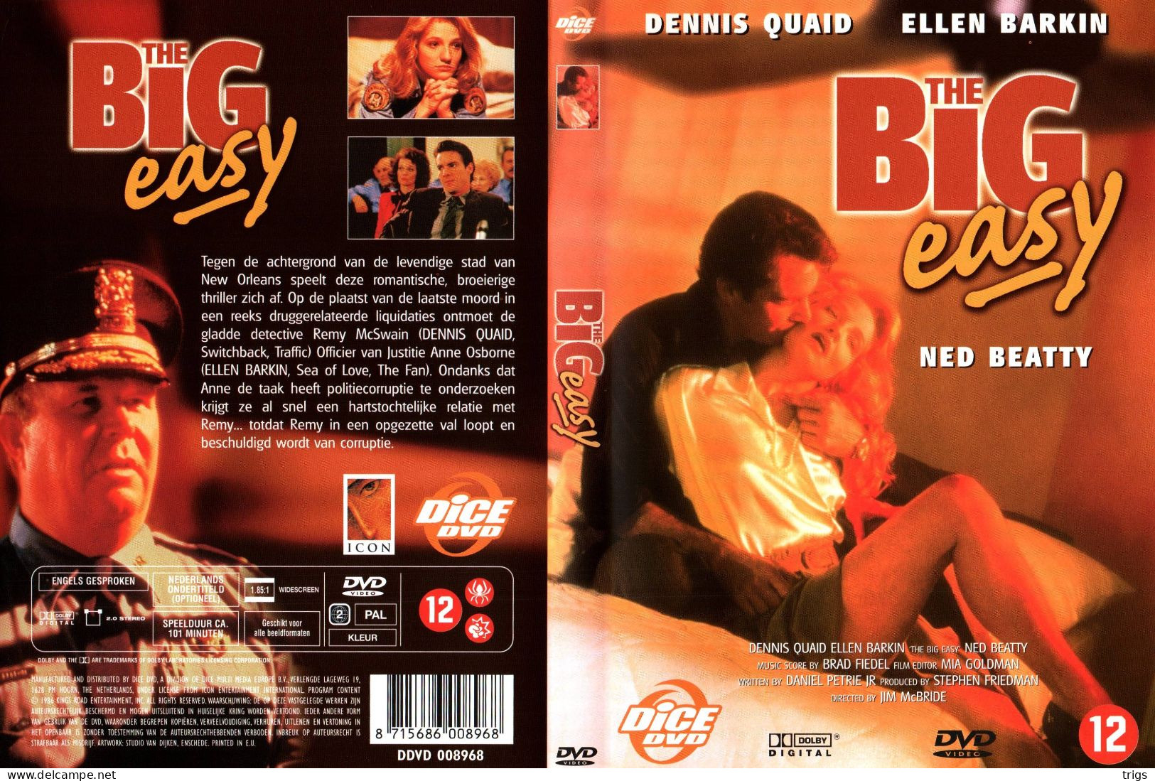 DVD - The Big Easy - Comédie