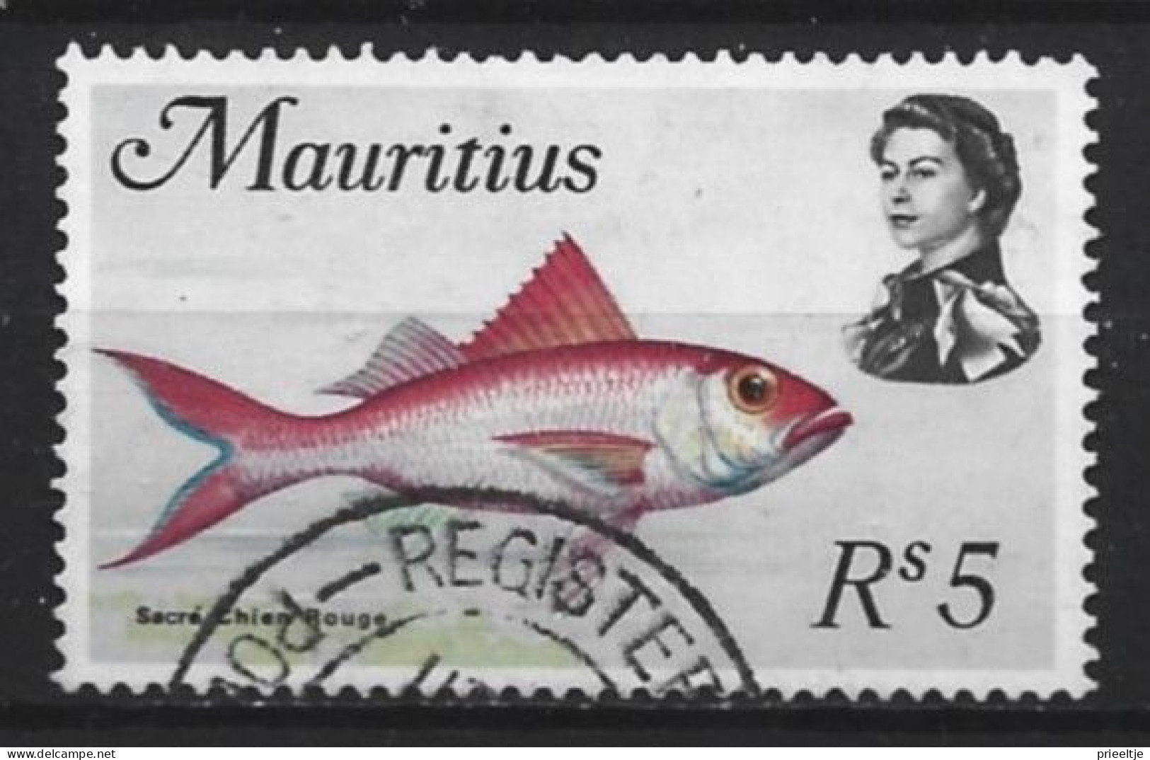 Mauritius 1969 Fish Y.T. 345 (0) - Maurice (1968-...)