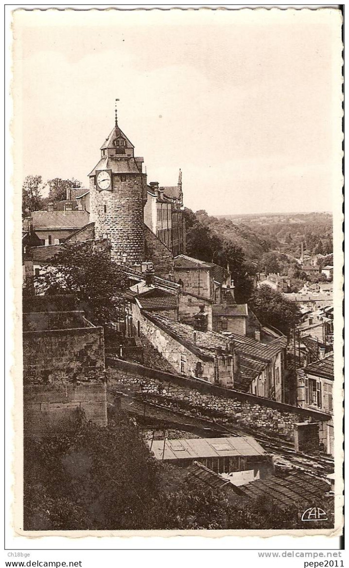 Meuse 55 - LOT De 2 CPA De BAR Le DUC - Tour Horloge Et Vue Générale - Bar Le Duc