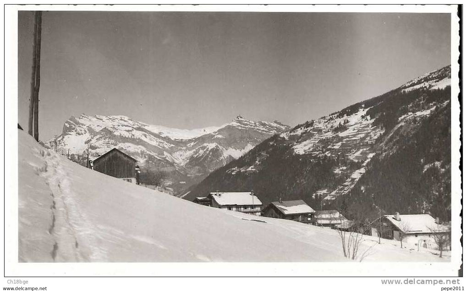 Haute Savoie 74 - Carte Photo - Les CONTAMINES (voir Scan Du Verso) - Les Contamines-Montjoie