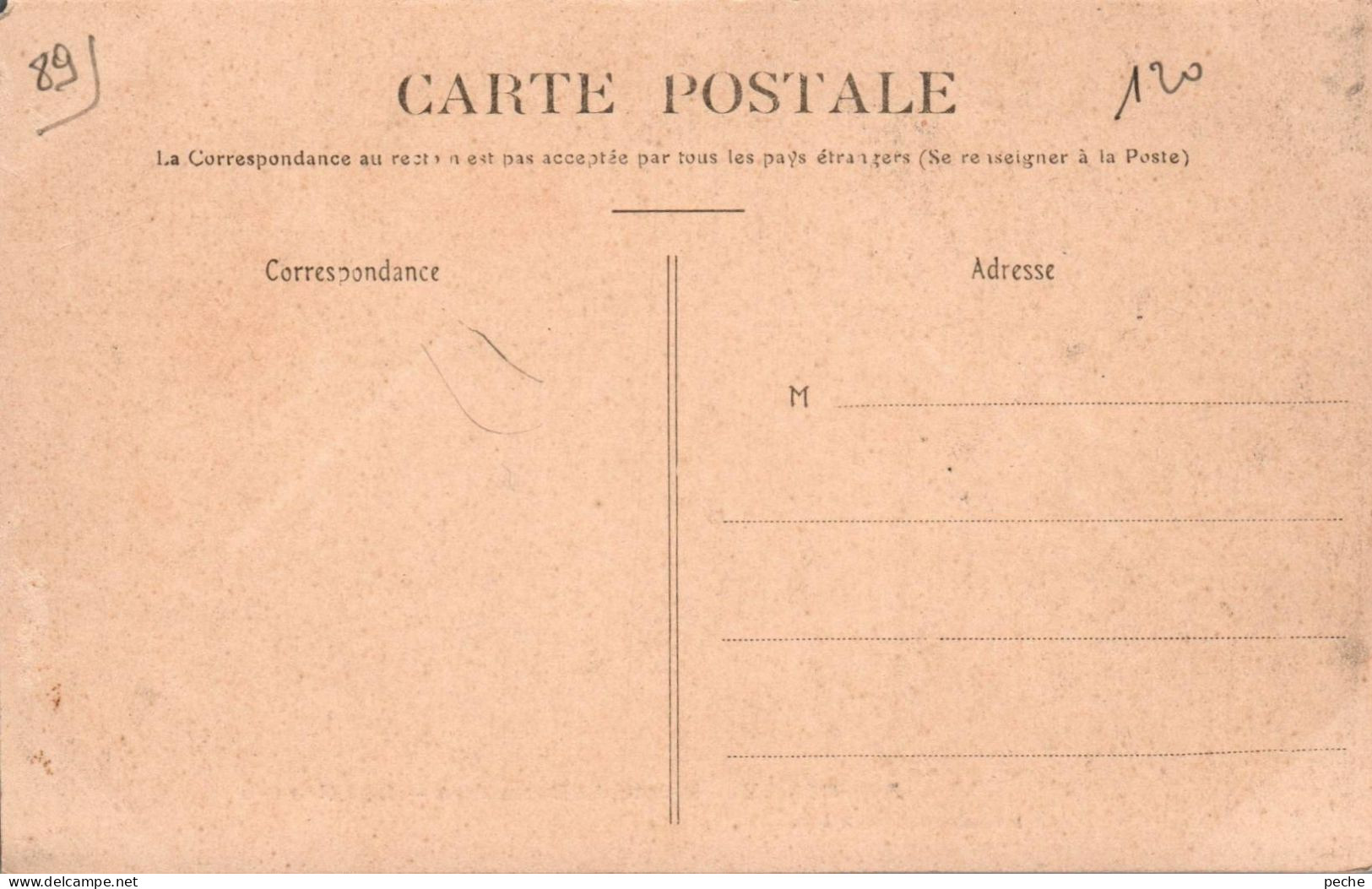 N°2332 W -cpa Appoigny -route De Branches- - Appoigny