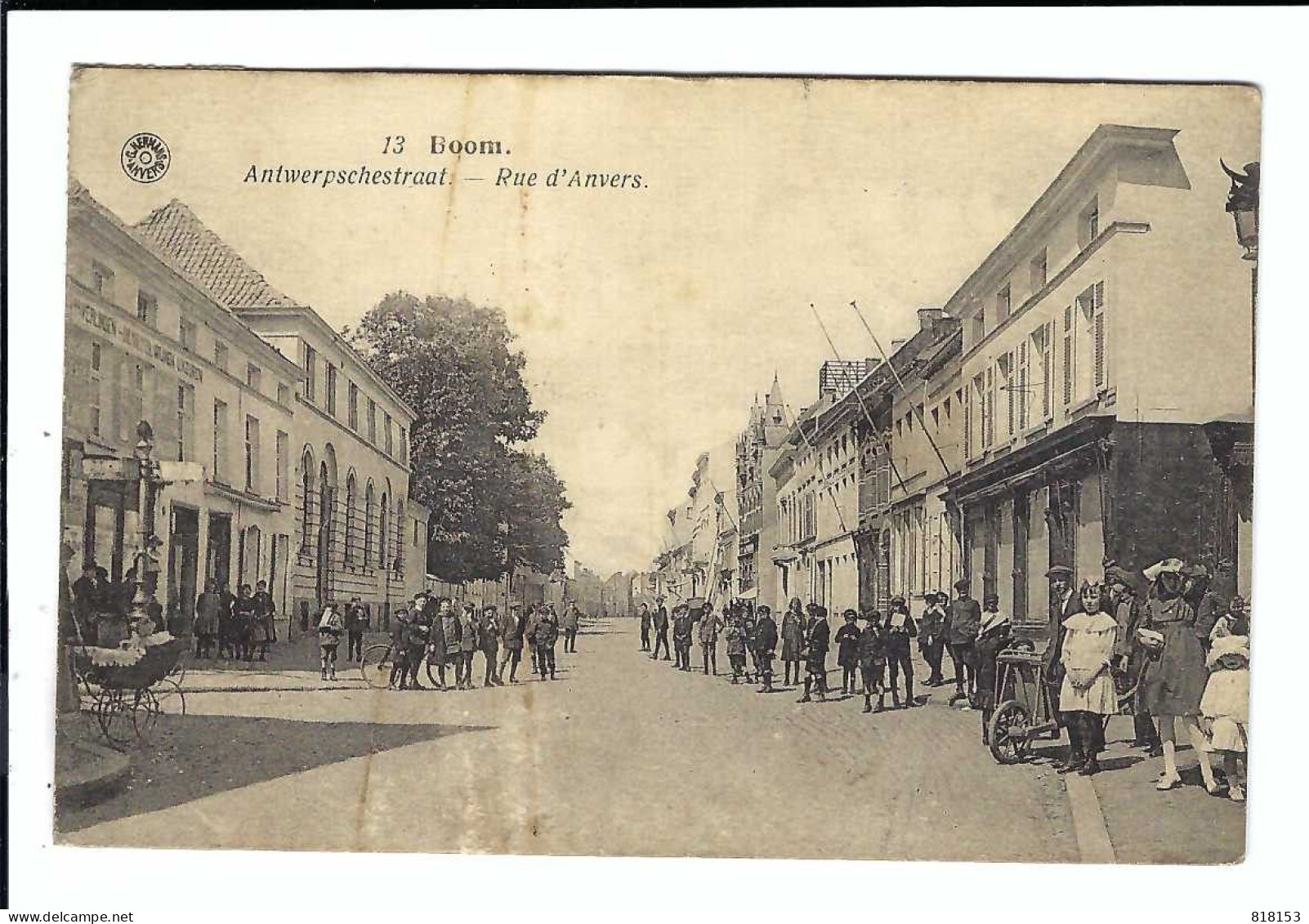 13. Boom  Antwerpschestraat  -  Rue D'Anvers (toestand Zie Scan) - Boom