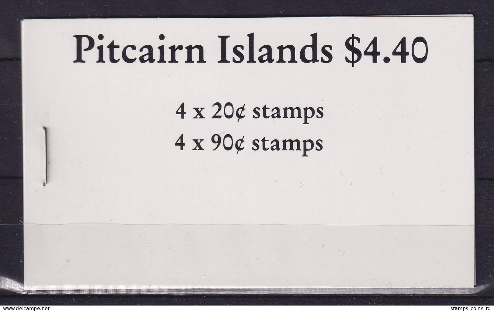 Pitcairn Islands 1990 Markenheftchen Zu $4.40 Postfrisch ** - Islas De Pitcairn