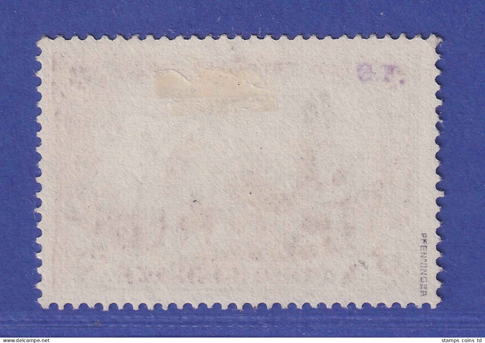 Dt. Reich 1900 REICHSPOST 3 Mark  Mi.-Nr. 65 I O TRIER Gpr. PFENNINGER - Used Stamps