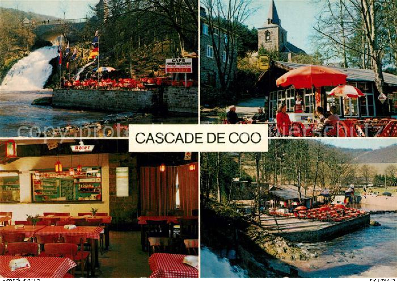 73240764 Coo Stavelot Cascade Terrasse Vieux Moulin Restaurant Coo Stavelot - Altri & Non Classificati