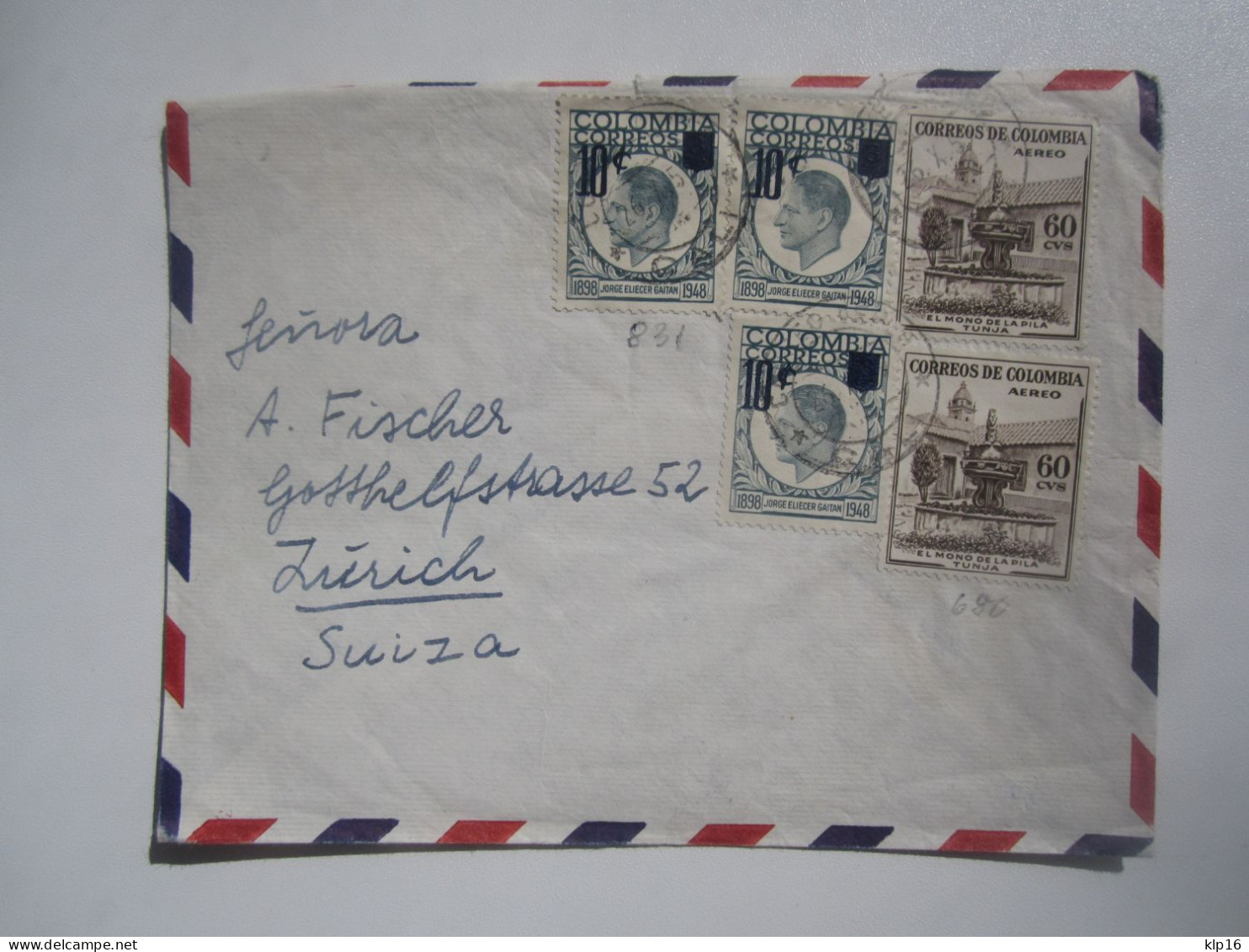 1959 COLOMBIA COVER - Colombia