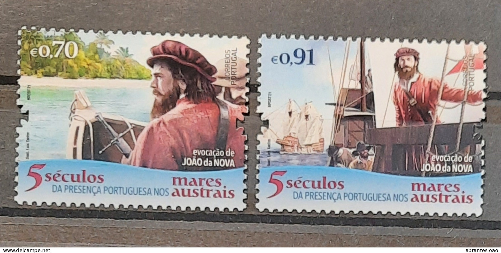 2021 - Portugal - MNH - 5 Centuries Of Portuguese Presence In The Austral Seas - 2 Stamps - Unused Stamps