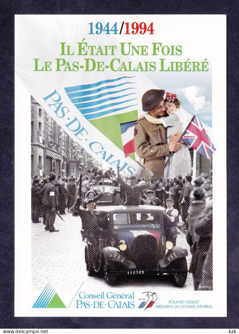 2 08	14	-	50ème Anniversaire Du Débarquement - Béthune 3-4/09/1994 - Guerre Mondiale (Seconde)