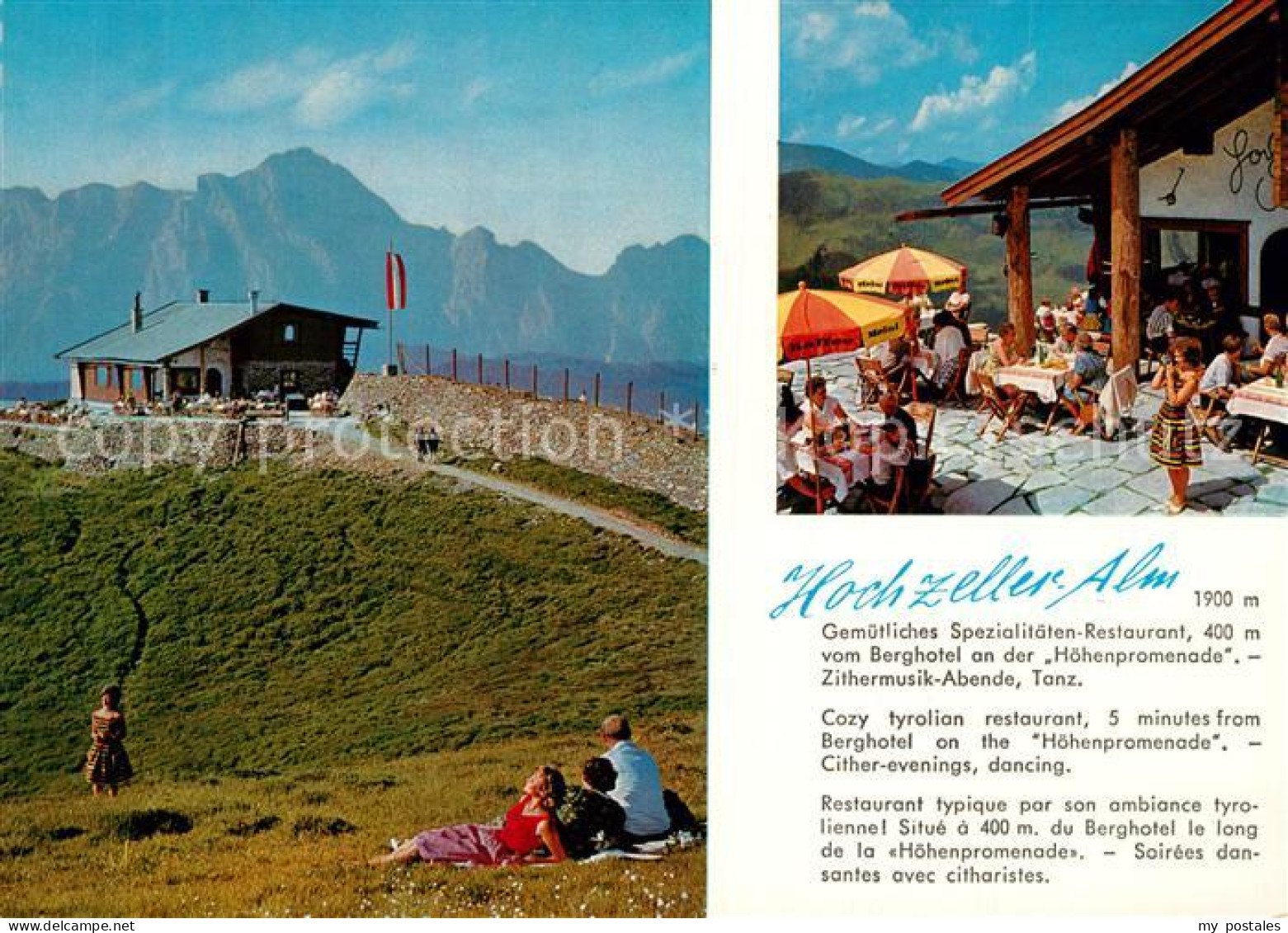 73240726 Zell See Hochzeller-Alm Restaurant Zell See - Other & Unclassified