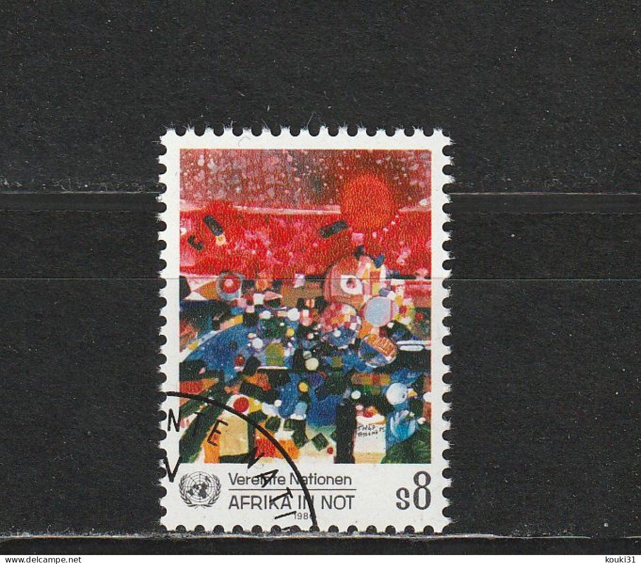Nations Unies (Vienne) YT 55 Obl : L'Afrique En Crise - 1986 - Used Stamps
