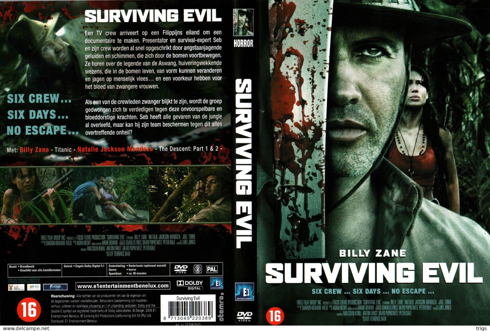 DVD - Surviving Evil - Horreur