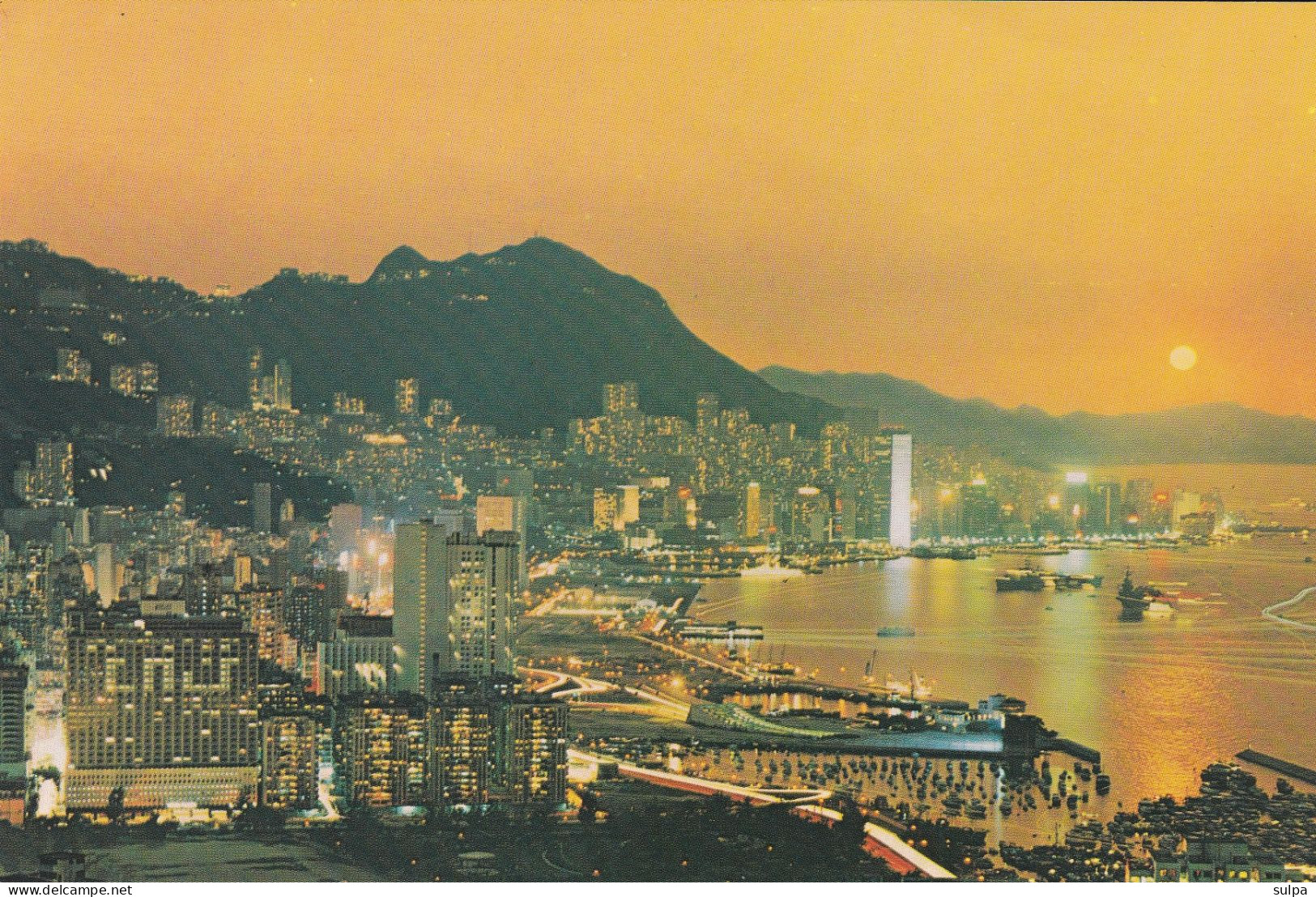 Hong Kong, View Of The Victoria Bay - China