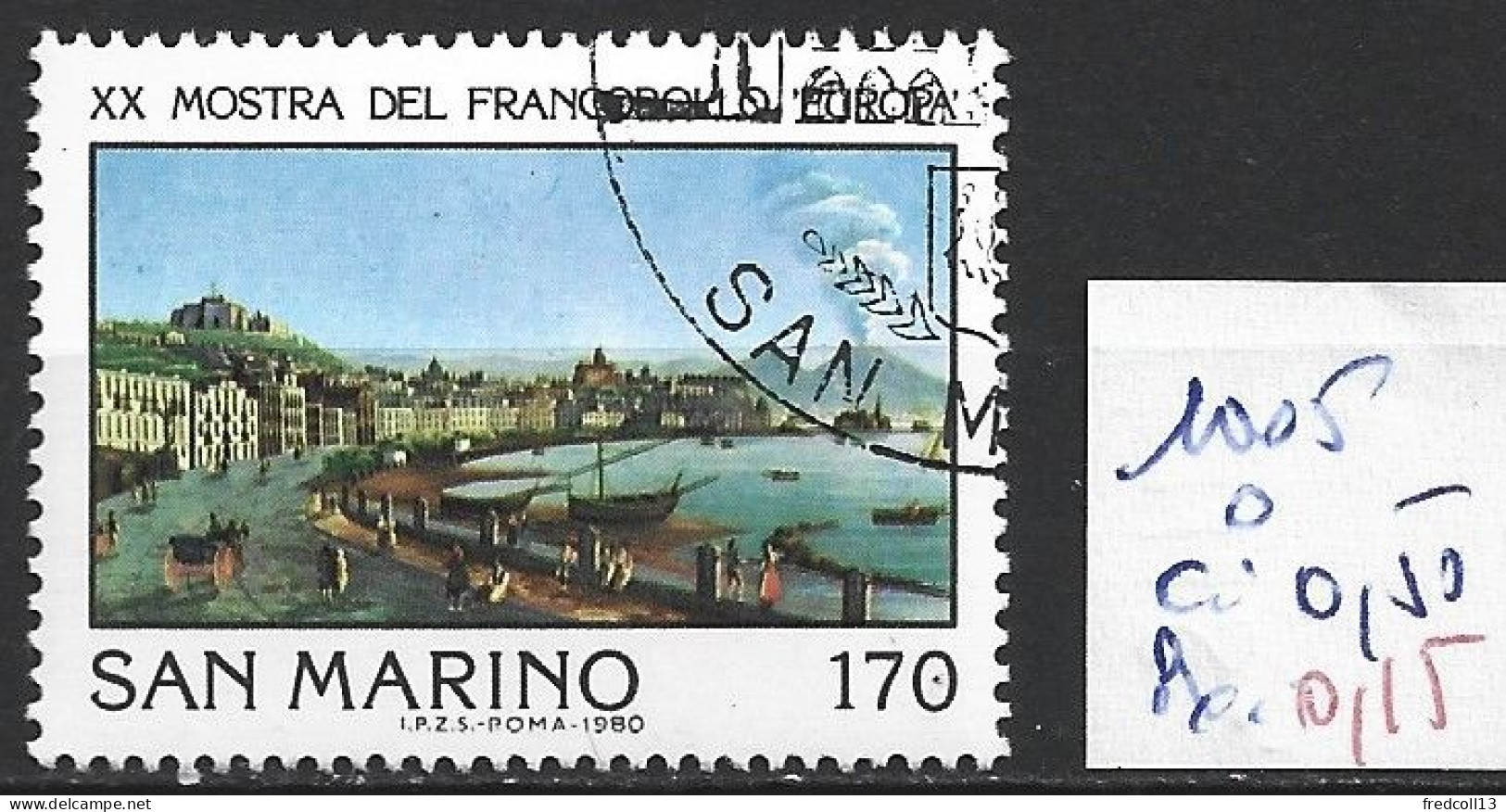 SAINT-MARIN 1005 Oblitéré Côte 0.50 € - Used Stamps