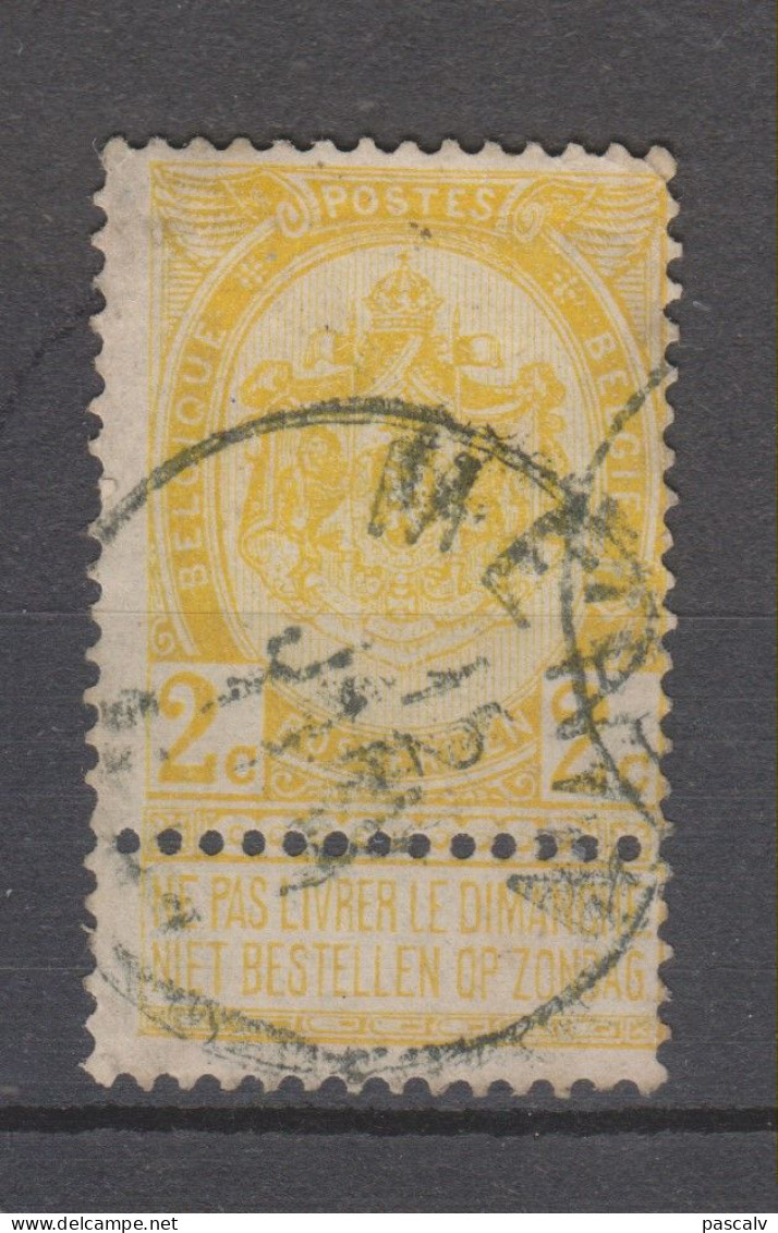 COB 54 Oblitération Centrale MENIN - 1893-1907 Wappen